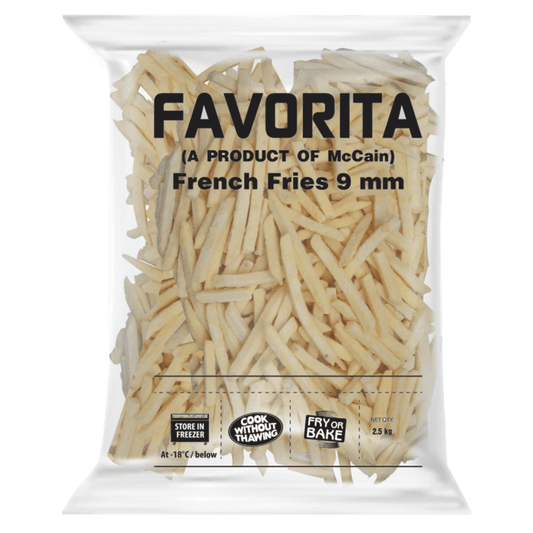 McCain - Favorita French Fries 9 mm, 2.5 Kg