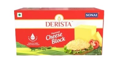 Derista Processed Cheese Block, 1 kg