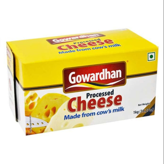 Gowardhan Processed Cheese Block, 1 Kg